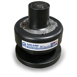75 psi Girard Geliner Vent, Teflon Lined 316L Stainless Steel with Teflon/Silicone O-Ring, (4) 3/4 inch Bolt Holes on 6-1/4 inch Bolt Circle