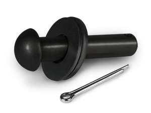 3/4 x 3-1/2-Inch Carbon Steel Button Head Rod