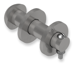 7/8 x 3-1/2-Inch Carbon Steel Button Head Rod