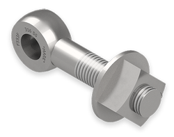 1 x 5-Inch Stainless Steel Eyebolt Assembly, Heavy Square Nut