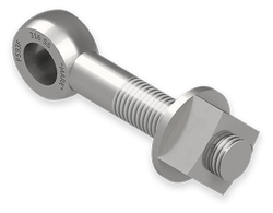 7/8 x 5-Inch Stainless Steel Eyebolt Assembly, Heavy Square Nut