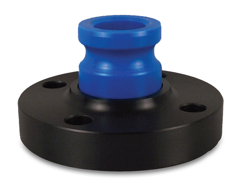 1-1/2 inch Quick Connect Flanged Adapter , UHMWPE
