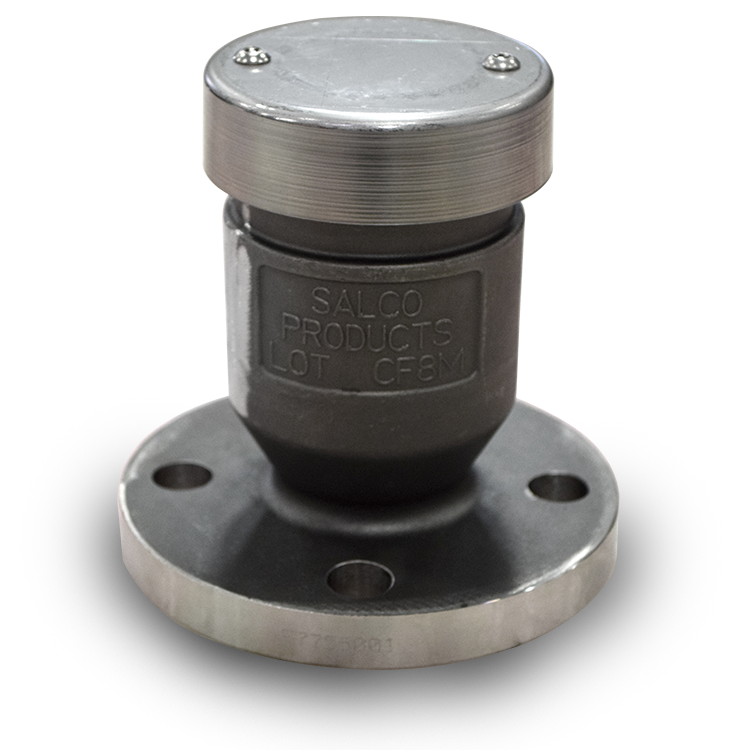 Vacuum Relief Valve 1 1/2 inch X 2 inch Flanged