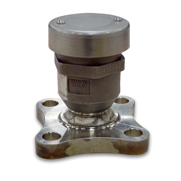 Vacuum Relief Valve 1 1/2 inch X 2 inch Flanged